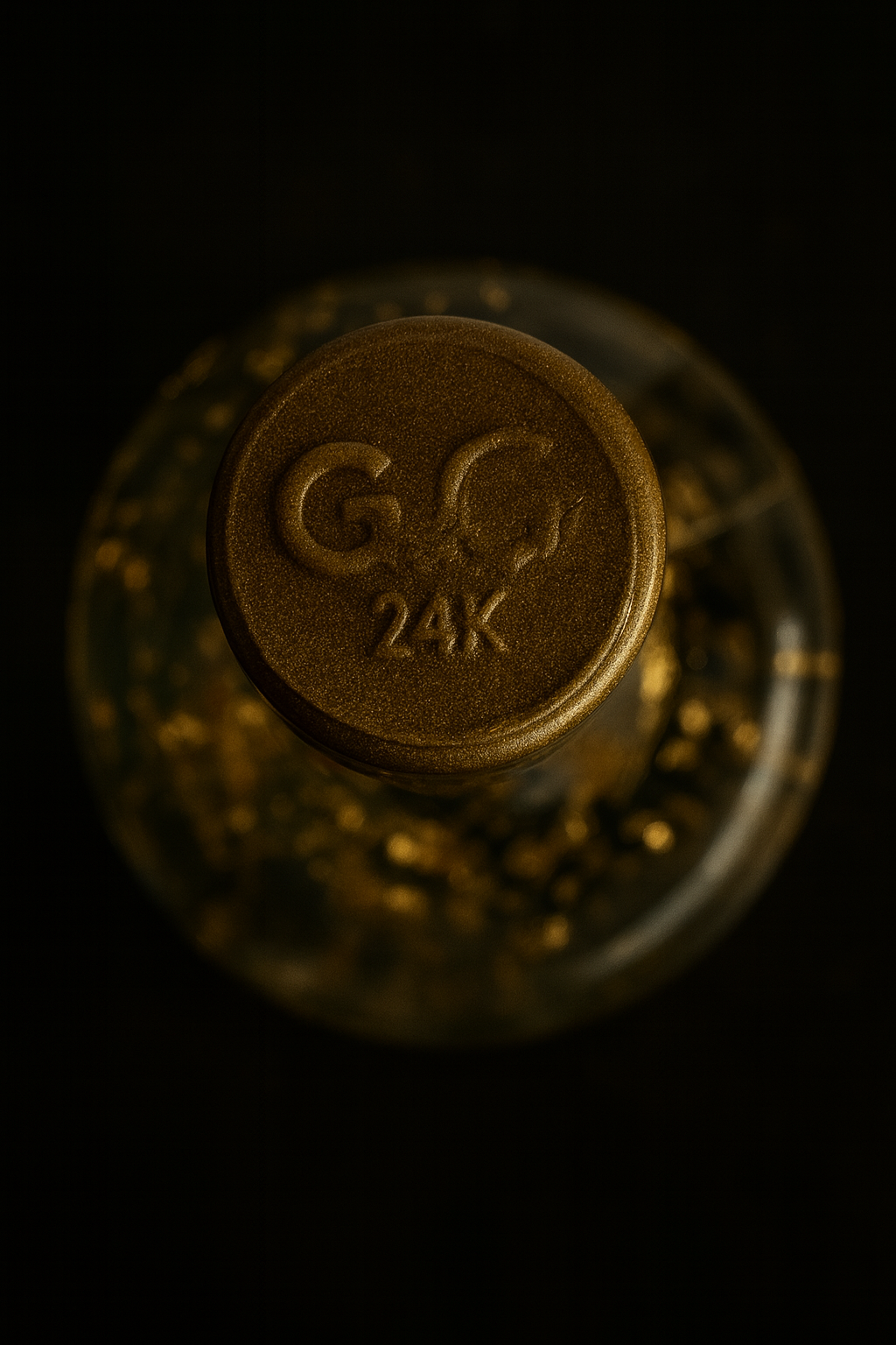 •1 Botella Gold & Gin 750 ml con oro 24k comestible - ENVÍO YA INCLUIDO.